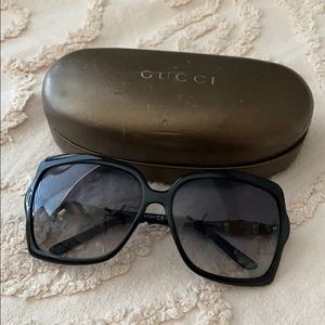 Gucci bamboo detailed Sunglasses